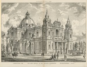 Die neue Kirche des Oratoriums von English School