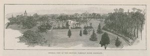 Der neue öffentliche Park in Highgate: Gesamtansicht der Anlagen, Fairseat House, Highgate von English School