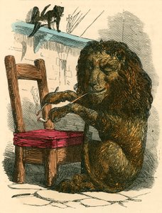Der Oger verwandelt sich in einen Löwen von English School