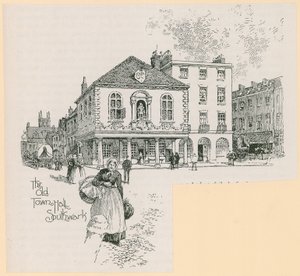 Das alte Rathaus, Borough High Street, Southwark, London