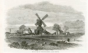 Die alte Mühle auf Wimbledon Common