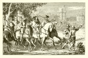 Die Prinzen nach Vincennes geführt von English School