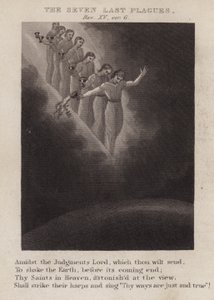 Die sieben letzten Plagen, Offenbarung XV, Vers 6 von English School