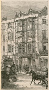 Das sogenannte Shakespeare-Haus in der Aldersgate Street von English School