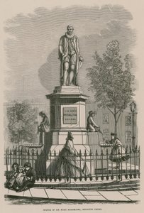 Die Statue von Sir Hugh Myddleton am Islington Green von English School