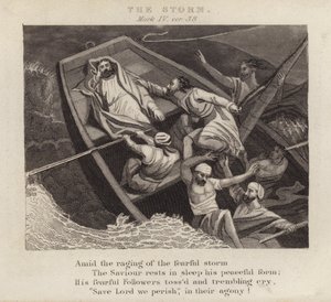 Der Sturm, Markus IV, Vers 38 von English School