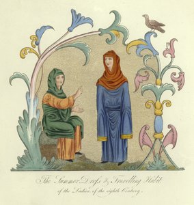 Sommerkleid und Reisekostüm der Damen des 8. Jahrhunderts