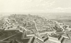Die Stadt und Festung von Lille von English School