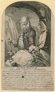 Das wahre Porträt von Christian Jacobsen Drakenberg von English School