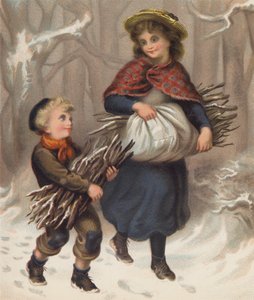 Das Kind des Holzfällers von English School
