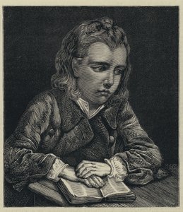 Der junge Student von English School