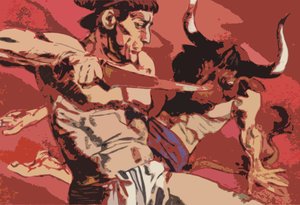 Theseus und der Minotaurus von English School