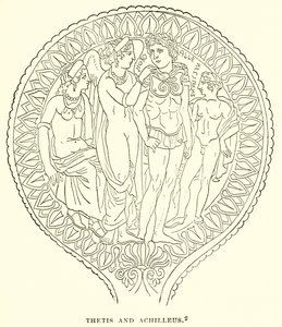 Thetis und Achilleus von English School