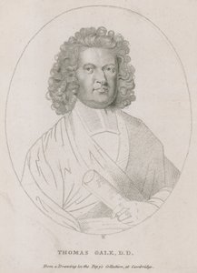 Thomas Gale, der die Inschrift auf dem Monument verfasste von English School