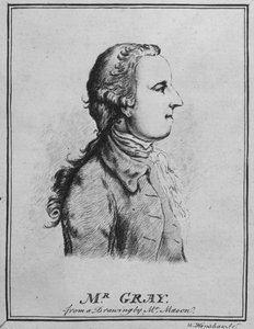 Thomas Gray, gezeichnet von William Henshaw