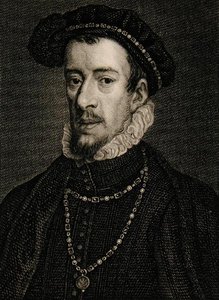 Thomas Howard (1536-72) 4. Herzog von Norfolk (Stich)