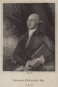 Thomas Pennant, walisischer Naturforscher und Topograph von English School