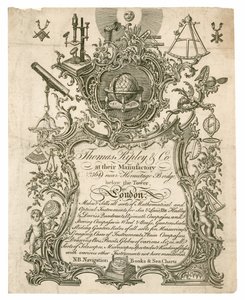 Thomas Ripley & Co, Visitenkarte von English School