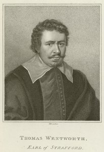 Thomas Wentworth, Earl of Strafford (Gravur) von English School