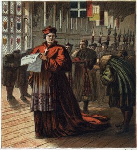 Thomas Wolsey (ca. 1475-1530), englischer Kardinal und Politiker