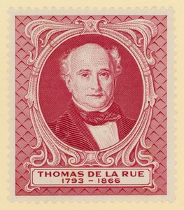 Thomas de la Rue, britischer Drucker von English School