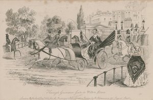 Durch das Governor Gate zur Wilton Place, Hyde Park, London