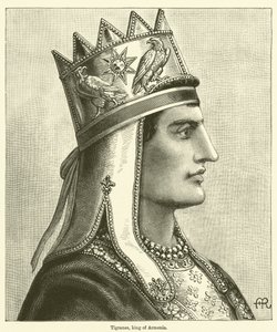 Tigranes, König von Armenien (Gravur) von English School