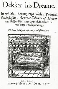 Titelseite für Dekker sein Traum von Thomas Dekker, veröffentlicht 1620