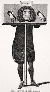 Titus Oates im Pranger