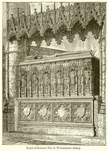 Grabmal von Edward III. in der Westminster Abbey