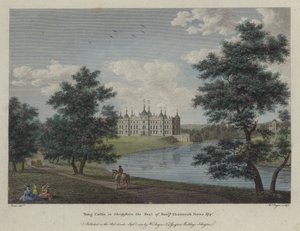 Tong Castle, Shropshire, der Sitz von Benjamin Channock Payne von English School