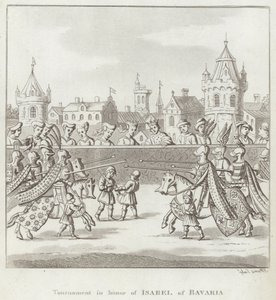 Turnier zu Ehren von Isabel von Bayern von English School