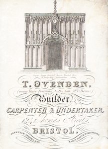 Handelskarte, T Ovenden von English School