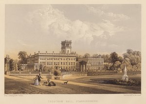 Trentham Hall, Staffordshire von English School