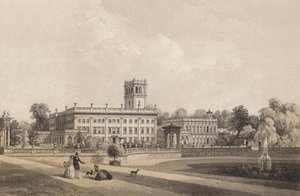 Trentham Hall, Staffordshire von English School