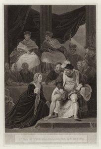Prozess der Ehe von Heinrich VIII von English School