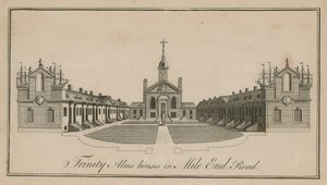 Trinity Armenhäuser in Mile End Road