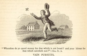 Vergebliche Verfolgungen (Gravur) von English School