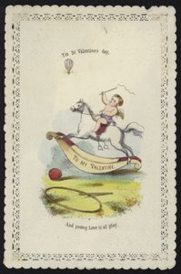 Valentinskarte von English School