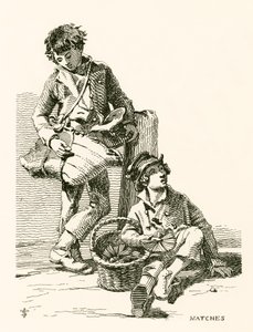 Verkäufer von Streichhölzern von English School