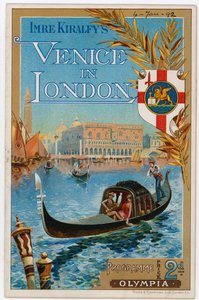 Venedig in London im Olympia, 1892