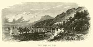 Aussicht in der Nähe von San Remo