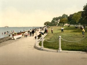Blick auf Cowes von English School