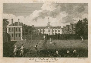 Ansicht des Dulwich College, London