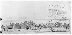 Ansicht des Hampton Court Palace