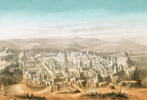 Ansicht von Jerusalem