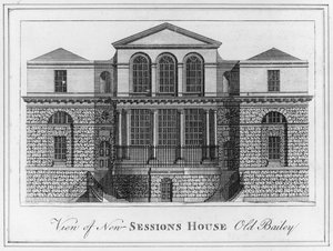 Ansicht des New Sessions House Old Bailey