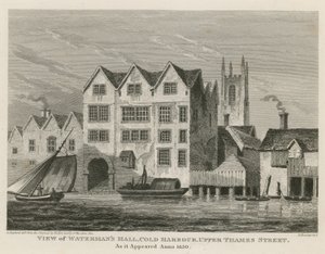 Ansicht der Watermans Hall von English School