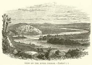 Blick auf den Fluss Kebar, Ezechiel, i, i