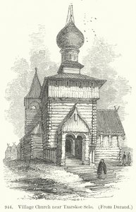 Dorfkirche bei Zarskoje Selo von English School